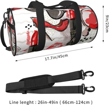 Універсальна дорожня сумка для косметики, помади, парфумів, спорту та повсякденного використання для чоловіків та жінок. Спортивна сумка, сумка-мішок.