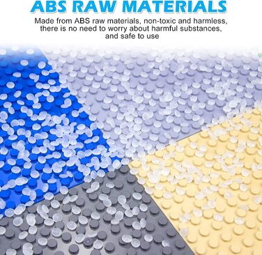 Набір базових пластин Guihumz, 8 штук, 25.5 x 25.5 см