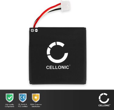 Батарейка для гарнітури, сумісна з Logitech H800 (230 мАг, 3,7 В) 2 шт. Замінна батарейка 533-000067, AHB472625PST, L/N 1109, L/N 1110 2 шт. 230 мАг