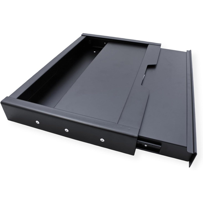 Шухляда під столом, вузька, чорна