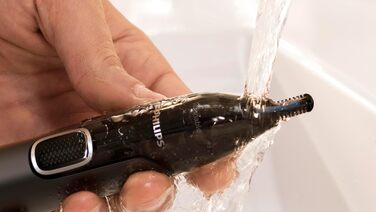 Тример для підстригання волосся в носі та вухах Серія 5000 для підстригання волосся в носі та вухах і брів без вищипування (з гребінцем для бороди та точним тримером) Серія 5000 NT5650/16, 5650/16