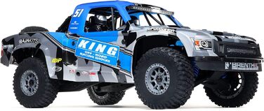 Безколекторний пустельний позашляховик, Синій, 1/6 Super Baja Rey King Shocks 8S 4X4 RTR