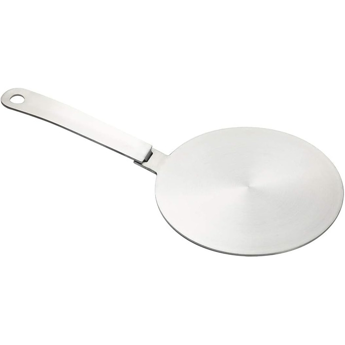 Індукційний адаптер, диск перетворювача для індукційної плити, пластина розсіювача тепла, з ручкою та дном, 20 см 20 см