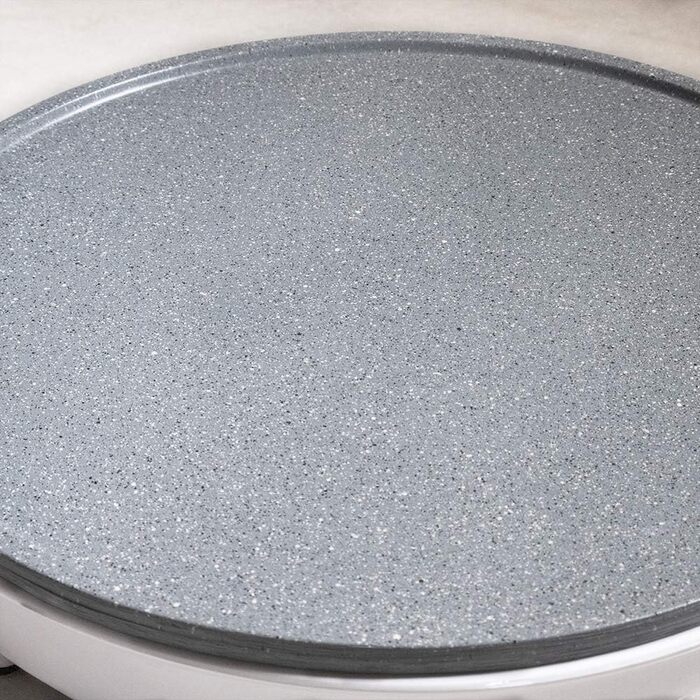 Млинниця Cecotec Fun Crepestone. Антипригарне покриття RockStone, регульований контроль температури, діаметр 30,5 см, в комплекті