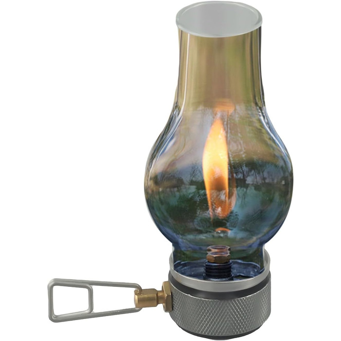 Портативний газовий ліхтар, кемпінговий газовий ліхтар, портативний газовий ліхтар для зовнішнього використання, для палива, наметові ліхтарі, газовий атмосферний ліхтар для вашого наступного походу для будь-яких пригод (комплект з 2 газових ліхтарів)