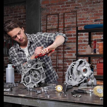 Надміцний стелаж Relaxdays, 5 ярусів, металевий стелаж для зберігання, чорний Розміри 180x100x50 см, вантажопідйомність 1250 кг, для підвалу, гаража