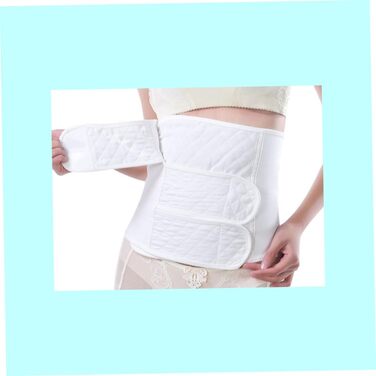 Пояс Пояс після пологів Belly Pack Belt After Pregnancy Recovery Support Band Postnatal Body Shaper White L.