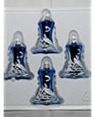 Ялинкова прикраса у формі дзвіночка 4 шт Jingle Bells Lauscha