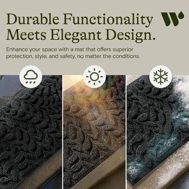 Підлога для бунгало, сходинки з колекції самшиту, антрацит 8-1/2 дюйма x 30 дюймів