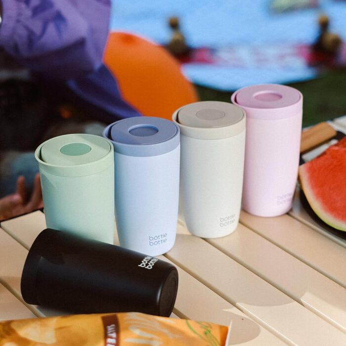 Термогорнятко BOTTLE BOTLE 350 мл для кави або чаю, герметичне та з кришкою Easy Quick-Press, утеплене горнятко Travel Mug Classic