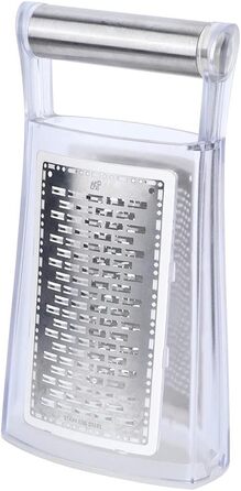 Набір терок для сиру з нержавіючої сталі Glomora з контейнером - цедра лимона для овочів, імбиру та картоплі