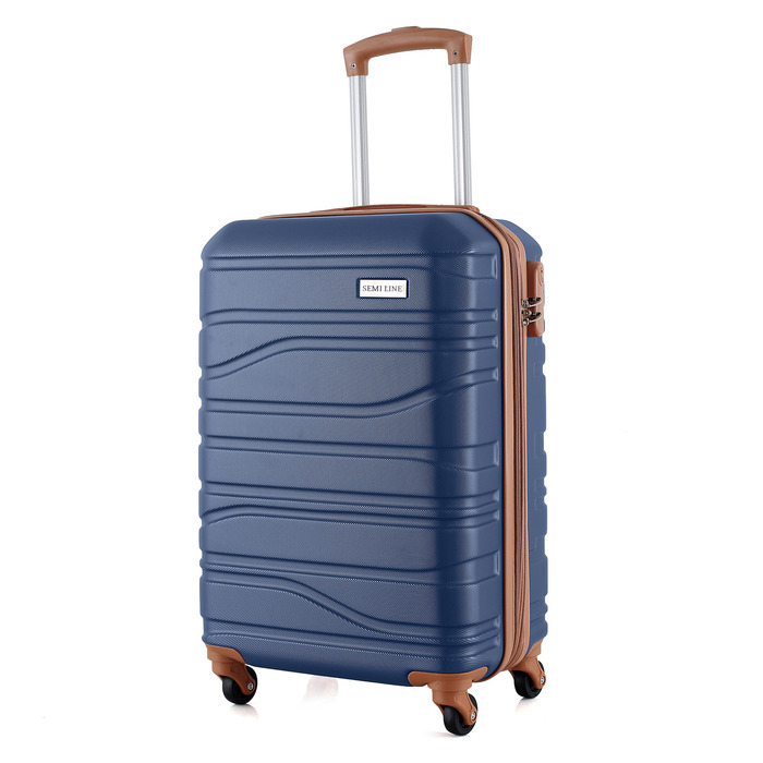 Валіза Semi Line 20' (S) Navy (T5714-1)