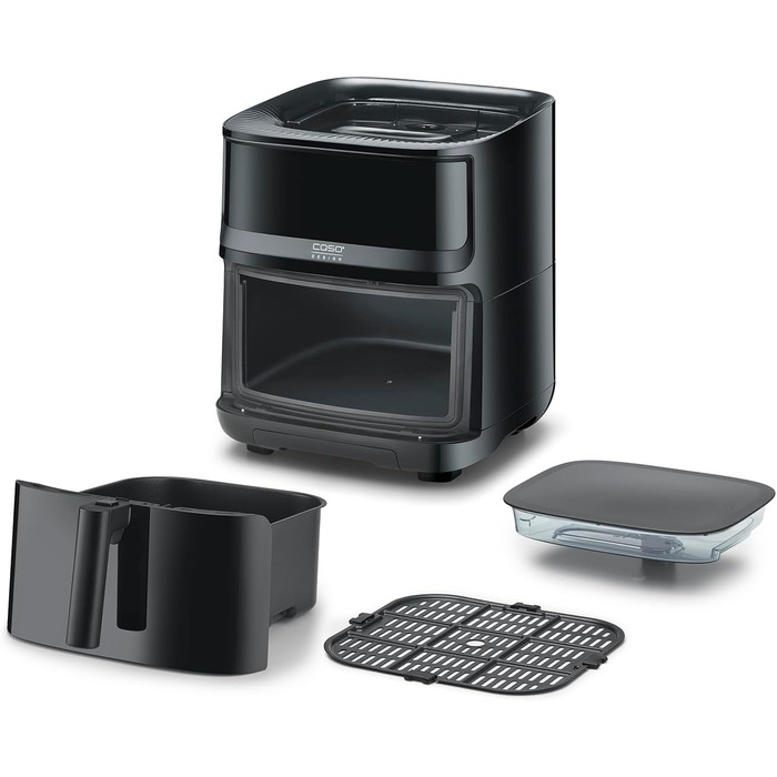 Фритюрниця та пароварка - їжа буде хрусткою зовні та соковитою всередині, дуже великий об'єм кошика 7 літрів, пароварка та фритюрниця, фритюрниця без олії/жиру, 700 -