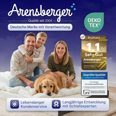 Розкладний матрац для гостей Arensberger Amalia 90x200 см 16 см надтовстої гелевої піни NANOCELL Матрац-кушетка та підлога Складаний матрац із сумкою для перенесення Ліжко для кемпінгу та подорожей 90 x 200 см