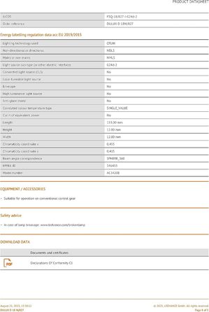 Енергозберігаючі лампи Osram DULUX D - цоколь G24d-2, 18 Вт