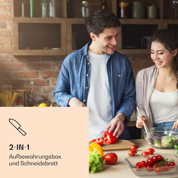 Комплект із 2 плоских коробок для делікатесів для холодильника (середній розмір) для зберігання та подачі м&39ясної нарізки та сиру коробка для зберігання, сервірувальний піднос, сирний купол, 2 x 1,6 л