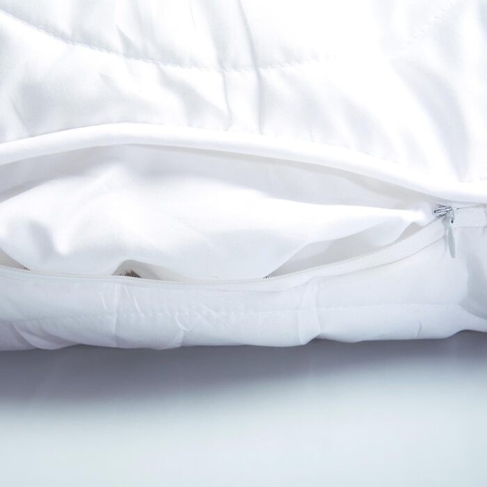 Подушка для сну на боці з акватекстилю 40 x 145 см, подушка для годування грудьми на блискавці 1500 г, клімат-регулююча подушка для сну на боці Oeko-TEX Soft Touch 40 x 145 см/1500 г