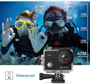 З картою памяті microSDXC на 64 ГБ, 7000 Pro Action Cam 4K30FPS 20MP