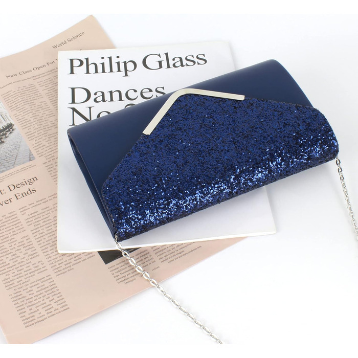 Жіноча блискуча клатч-елегантна вечірня сумка блискуча сумка-конверт зі стразами сумка під пахви з ланцюжком для весілля випускного вечірки шкіряна синя