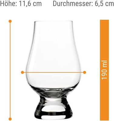 Скляний дегустаційний набір I 3 склянки для віскі 190 мл та 1 дерев'яна таця I Безсвинцеве кришталеве скло I Високоякісні склянки