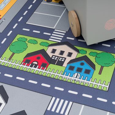 Килим для дитячої кімнати дитячий килим ігровий килим вуличний килим нековзний дівчатка хлопчики, розмір120х160 см, колірСірий 2 1
