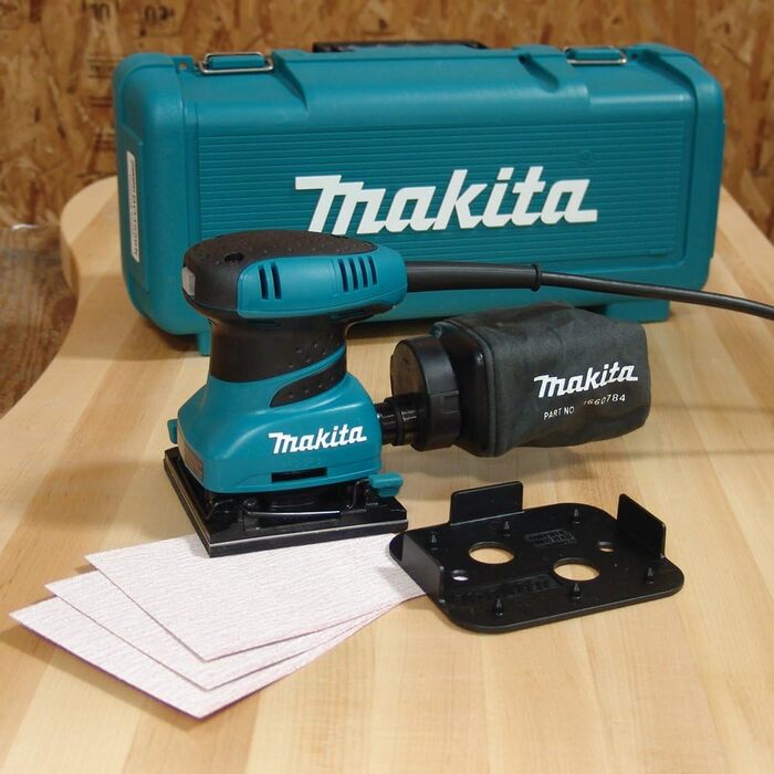 Шліфувальна машина Makita BO4556K, 200 Вт, 120 В