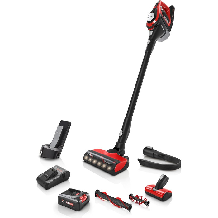 Акумуляторний пилосос Bosch Unlimited Gen2 Series 8 ProAnimal BCS8224PET, пилосос для шерсті домашніх тварин, без мішка, час робот