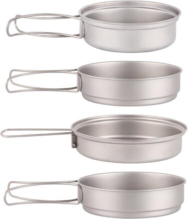 Термостійка сковорода Camping Essential Plate Компактний дорожній посуд для кемпінгу та походів Міцний кемпінговий посуд 350 мл