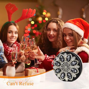 Елегантна вечірня сумочка зі стразами для нареченої, клатч з діамантами, розкішна сумочка на зап'ясті з від'ємним ланцюжком. Маленька сумочка для весілля, вечірки, танців, дня народження, чорна.