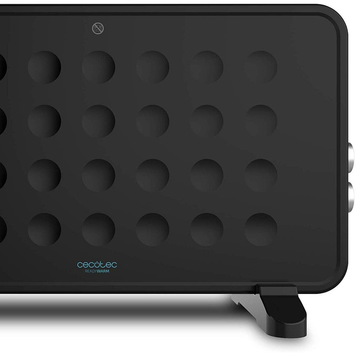 Конвектор Cecotec ReadyWarm 6550 Turbo Convection Design, 2000 Вт, регулятор температури, 4 режими, турбовентилятор, підставка, захист від перегріву, низький рівень шуму, до 20 м