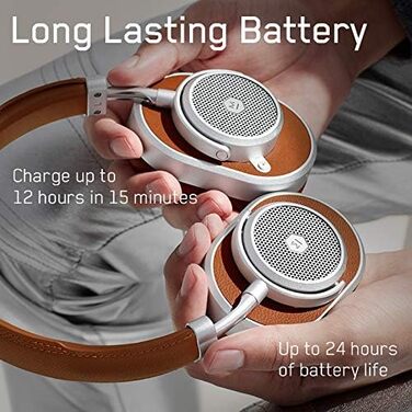 Бездротові накладні навушники Master & Dynamic MW65 ANC, навушники з функцією шумозаглушення, навушники преміум-класу, Bluetooth н