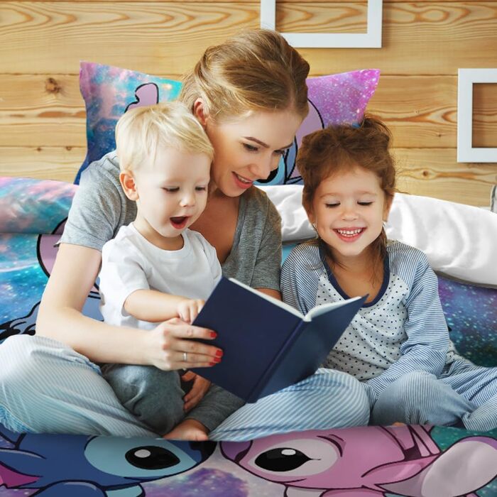 Дитяча постільна білизна 200х135 см наволочка 75х50 см, Постільна білизна для дітей, 3D аніме принт дитячої постільної білизни, ко