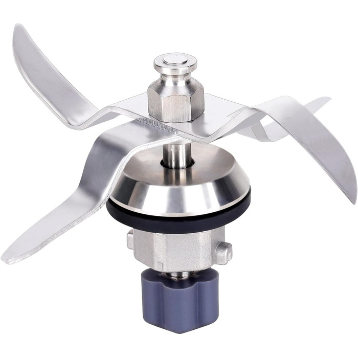 Змінне лезо з нержавіючої сталі, сумісне з розумним кухонним комбайном Silvercrest Monsieur Cuisine Connect і Monsieur Cuisine, змінним лезом блендера з ущільнювальним кільцем і щіткою для чищення