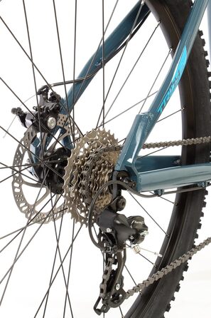 Велосипед Head Unisex - Гірський велосипед для дорослих Troy 1.0 46 матово-синій