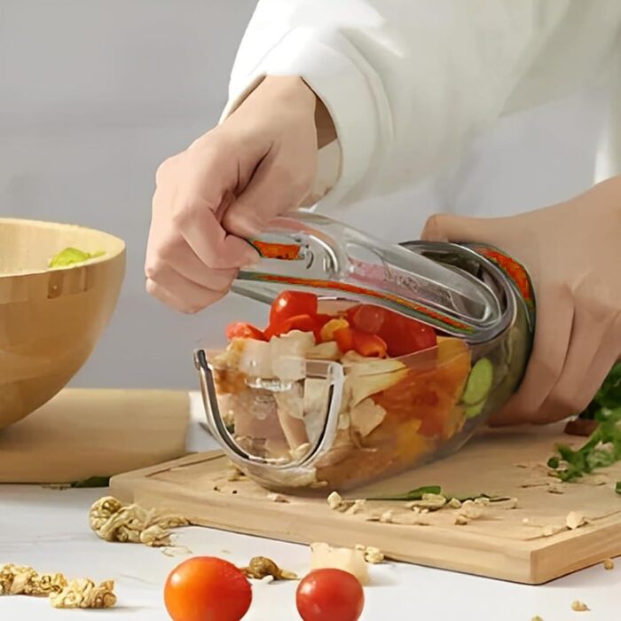 Салатна капсула, салатна капсула, контейнер для салату, банка для салату, коробка на винос, складна салатна вертлюжка, портативна салатна капсула, коробка для снеків з кришкою, підходить для дому, відпочинку на природі, подорожей та вечірок (зелений)