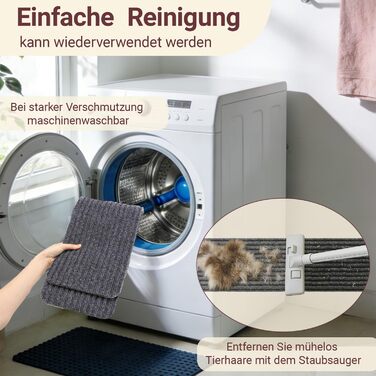 Килимків для сходів, нековзні килимові сходинки, самоклеючі килимки для сходів для приміщень, самоклеючий килимок для сходів, що ріжеться, килимок для сходів для дітей та людей похилого віку (кремовий), 15