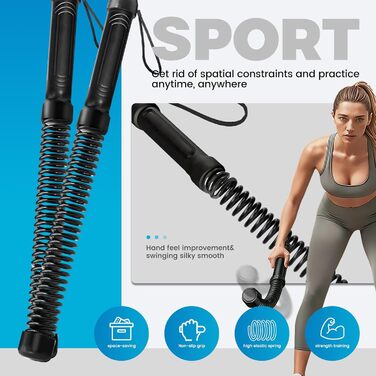 Бойові скакалки, обтяжені тренувальні скакалки тихе та компактне фітнес-рішення для домашнього використання. Легка конструкція, яка водночас випромінює потужність і однаково підходить для жінок.