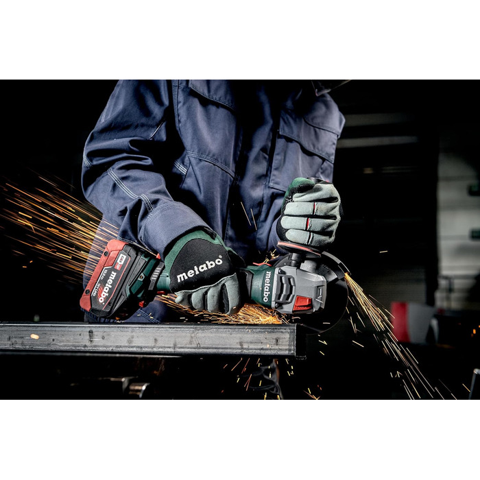 Акумуляторна кутова шліфувальна машина Metabo WVB 18 LT BL 11-125 Quick - 613057840 - 18 В - Шліфувальна машина з потужним безщітк