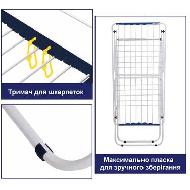 Сушарка для білизни підлогова Casa Si Swan 20m Black (CS92231C04E)