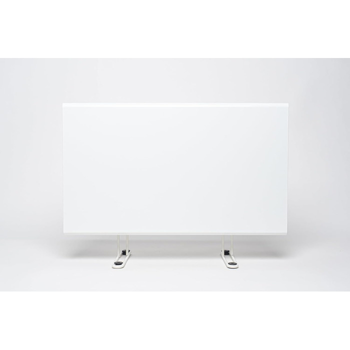 Електричний радіатор Adax Eco Basic - 2000 Вт, білий Термостат з таймером Електричний обігрівач на ніжках Електричний радіатор - 330 мм Захист від замерзання, тижневий режим 2000 Вт (137,4 x 9,7 x 33 см)