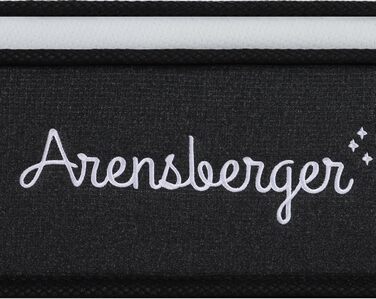 Матрац Arensberger Emilia 90x200 см Пружинний матрац з гелевою піною та інтегрованим топпером Ергономічна висота 23 см Рівень жорсткості H3/H4 Пружинний сердечник HR Pocket Spring 90x200 см, що згортається, точкова еластична стрічка 90 x 200 см