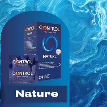 Еластичні презервативи з натурального латексу CONTROL NATURE - 24 шт. и. NATURE 24