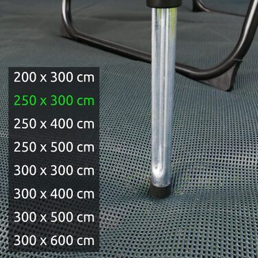 Ваш м'який килим GEAR Outdoor 250 x 300 см - Тентовий килим, Килим-намет, Килим з сумкою