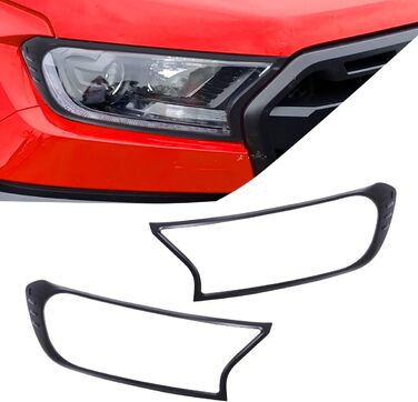 Чохол для фар JHCHAN для Ranger Wildtrak Raptor Limited 2015-2022 T6 T7 T8 XL XLT Tremor Кріплення захисного ліхтаря переднього ліхтаря