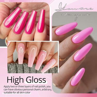 Набір гель-лаків UR SUGAR (10 відтінків)