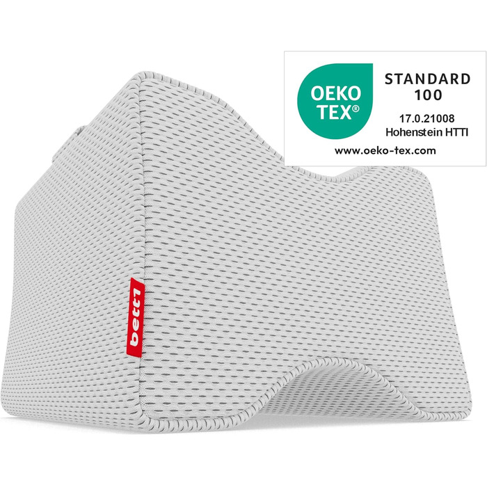 Подушка для колін Bodyguard bed1 (зручна для лежання на боці, дозволяє колінам розслаблено лежати одне на одному, фіксується за допомогою петлі для кріплення, чохол можна прати при температурі до 60 C)