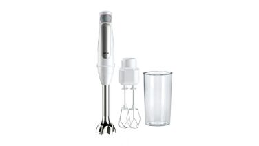 Потужний блендер Braun MultiQuick 7 MQ7005B (1000 Вт, чорний) Easy SmartSpeed, PowerBell Vplus, система EasyClick, деталі, що миються в посудомийній машині, подвійний вінчик та мірний стакан 600 мл без BPA