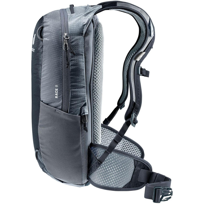 Велосипедний рюкзак Deuter Race 8 чорний, 8 л