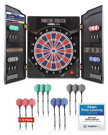 Кабінет для електронної мішені для дартсу Dartona CB40 - Найкраще співвідношення ціни та якості на Vergleich.org