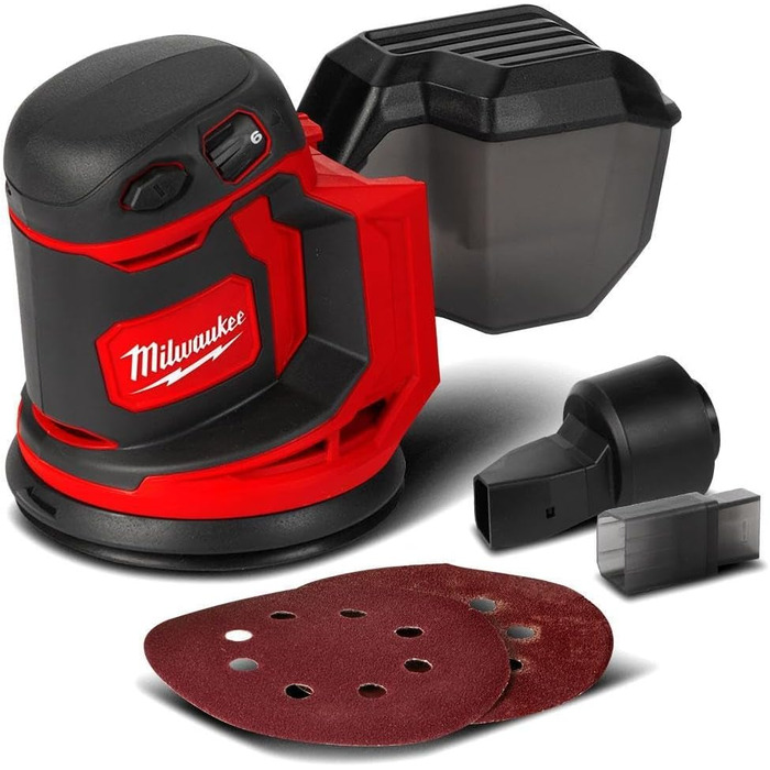 Довільна орбітальна шліфувальна машина 18 В без приладдя Milwaukee M18 BOS125-0, 18 BOS125-0